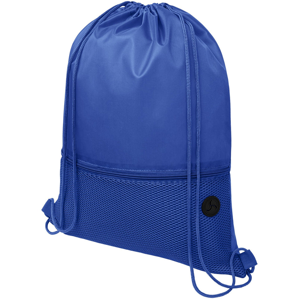 Zaino Oriole in mesh con cordoncino - 5L personalizzato con logo - Pubblienne