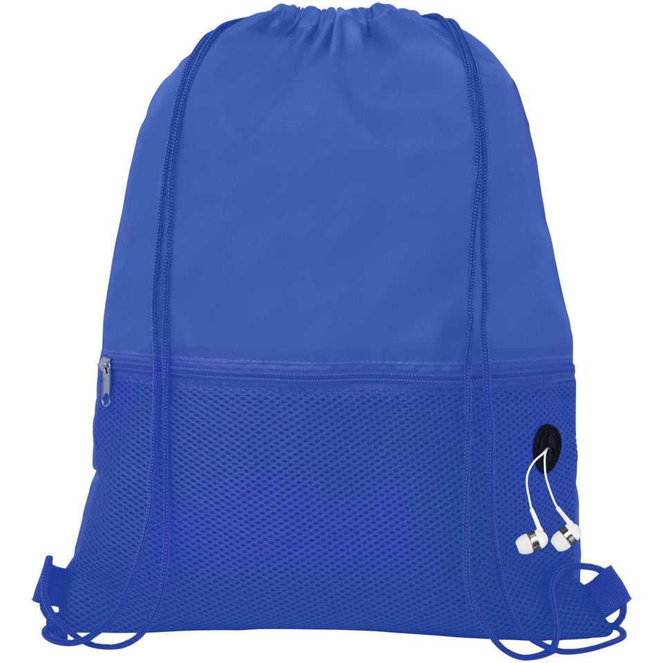 Zaino Oriole in mesh con cordoncino - 5L personalizzato con logo - Pubblienne