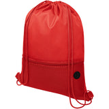 Zaino Oriole in mesh con cordoncino - 5L personalizzato con logo - Pubblienne