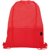 Zaino Oriole in mesh con cordoncino - 5L personalizzato con logo - Pubblienne