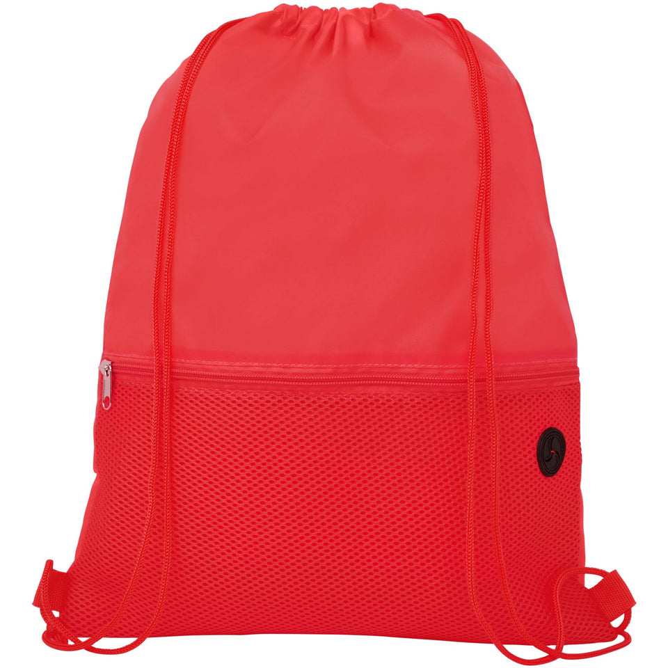 Zaino Oriole in mesh con cordoncino - 5L personalizzato con logo - Pubblienne