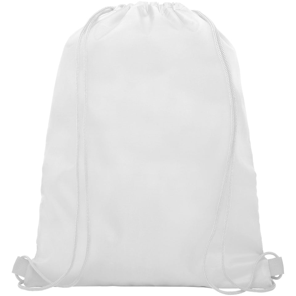 Zaino Oriole in mesh con cordoncino - 5L personalizzato con logo - Pubblienne