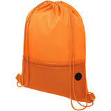 Zaino Oriole in mesh con cordoncino - 5L personalizzato con logo - Pubblienne