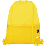 Zaino Oriole in mesh con cordoncino - 5L personalizzato con logo - Pubblienne