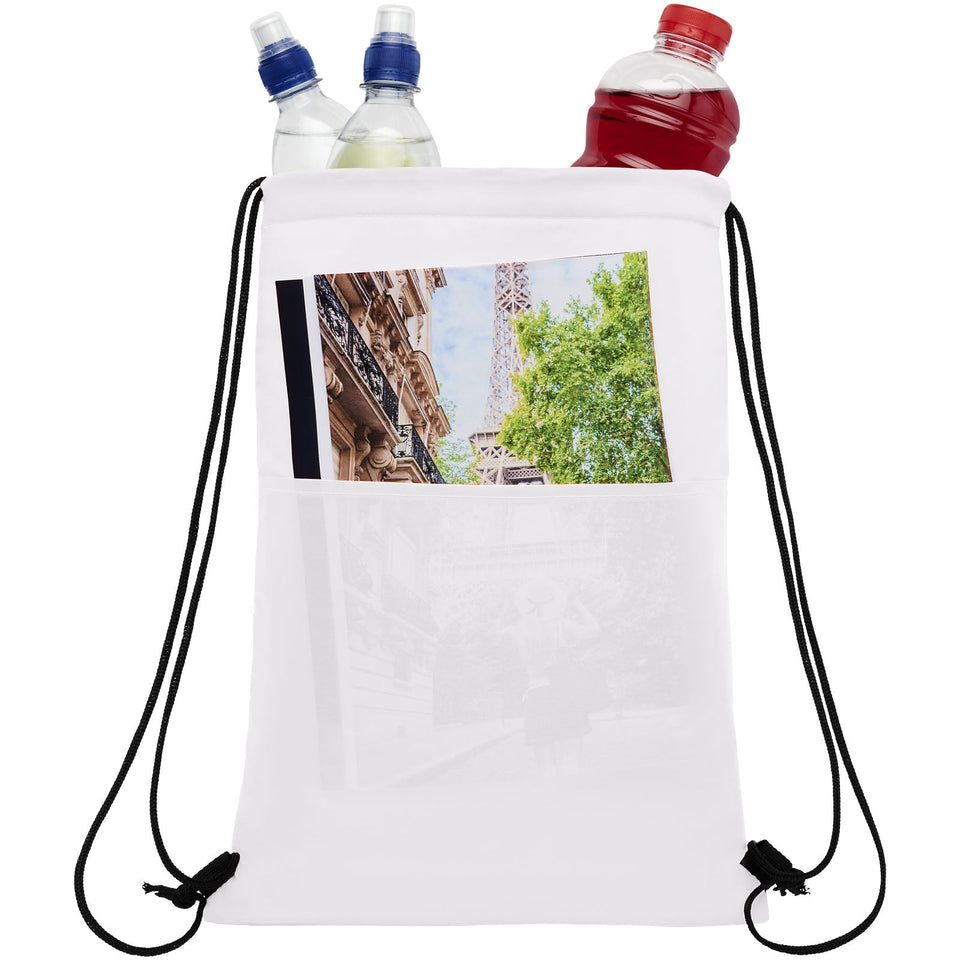 Borsa frigo Oriole con cordoncino da 12 lattine - 5L personalizzato con logo - Pubblienne