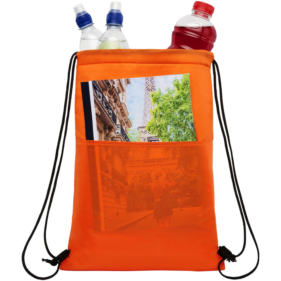 Borsa frigo Oriole con cordoncino da 12 lattine - 5L personalizzato con logo - Pubblienne