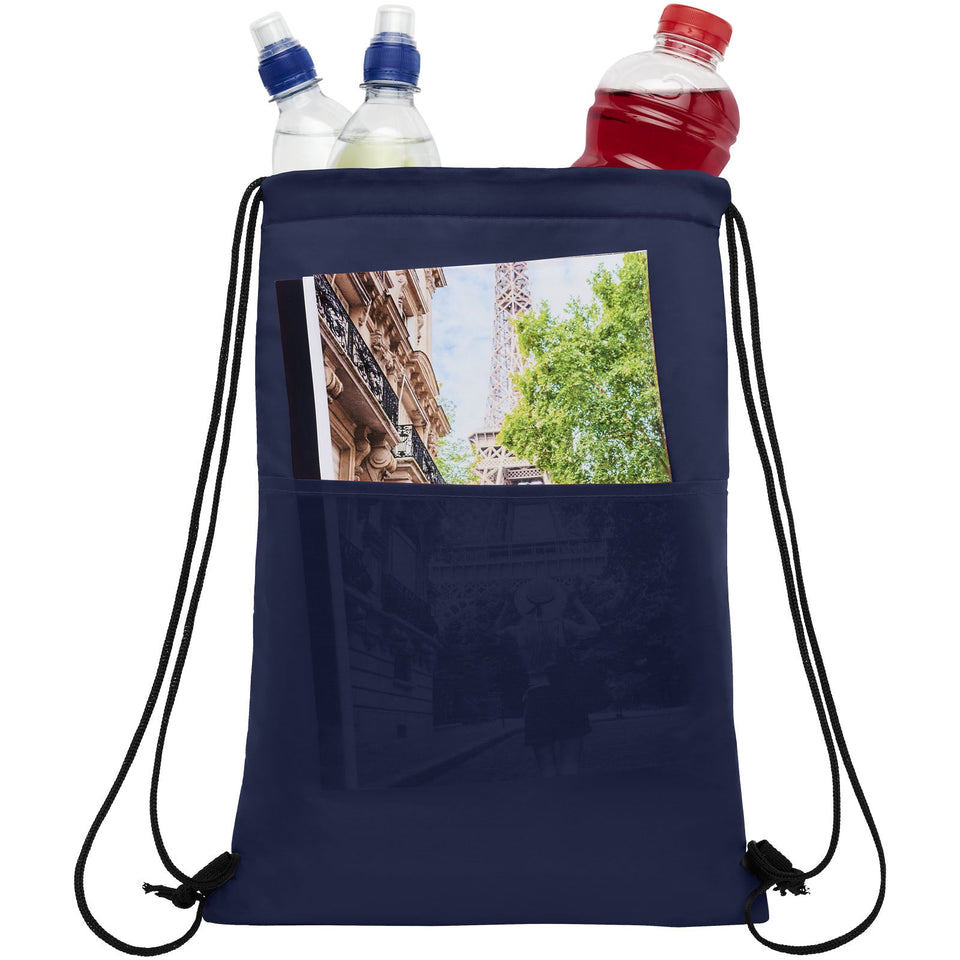 Borsa frigo Oriole con cordoncino da 12 lattine - 5L personalizzato con logo - Pubblienne