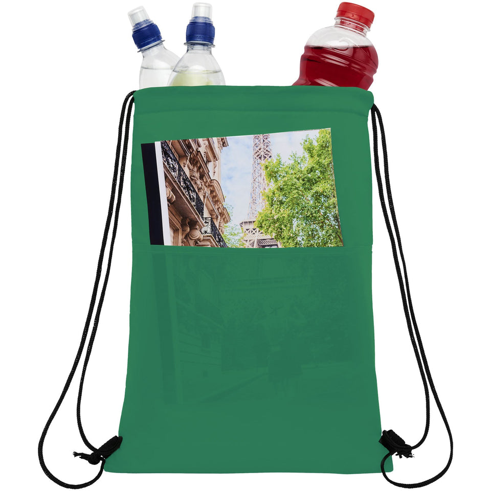 Borsa frigo Oriole con cordoncino da 12 lattine - 5L personalizzato con logo - Pubblienne