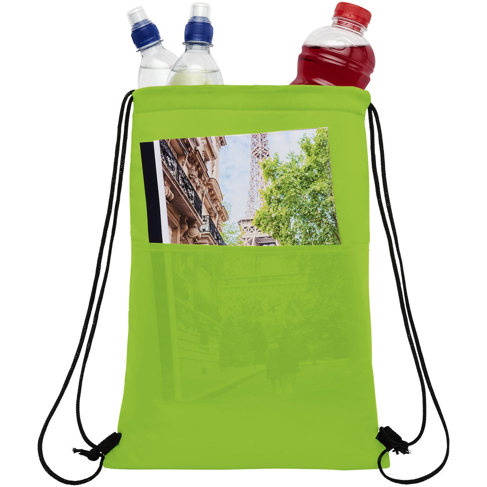 Borsa frigo Oriole con cordoncino da 12 lattine - 5L personalizzato con logo - Pubblienne