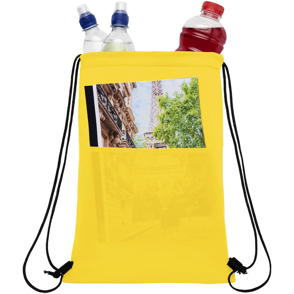 Borsa frigo Oriole con cordoncino da 12 lattine - 5L personalizzato con logo - Pubblienne