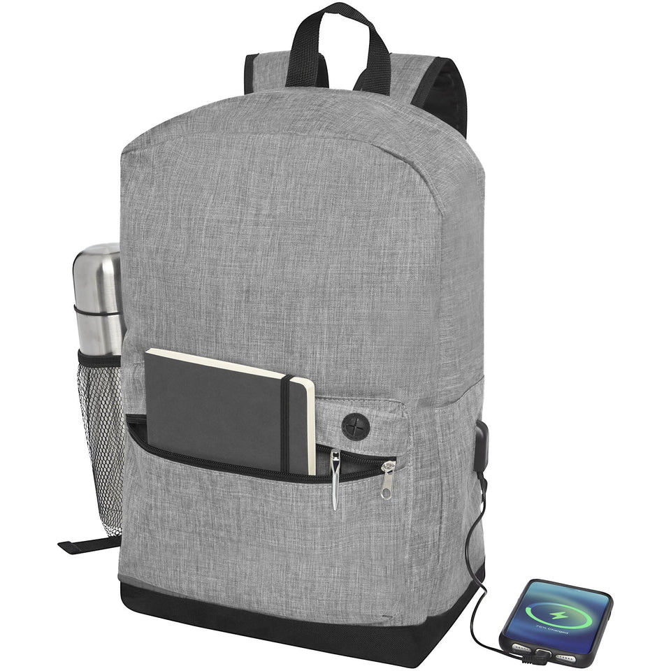 Zaino professionale Hoss per computer portatile da 15,6" - 16L personalizzato con logo - Pubblienne