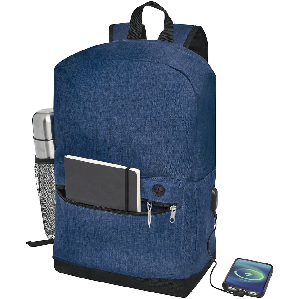 Zaino professionale Hoss per computer portatile da 15,6" - 16L personalizzato con logo - Pubblienne
