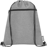 Zaino con cordoncino Ross in PET riciclato - 5L personalizzato con logo - Pubblienne