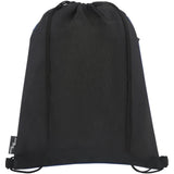 Zaino con cordoncino Ross in PET riciclato - 5L personalizzato con logo - Pubblienne