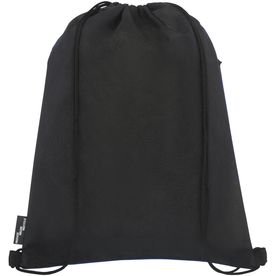 Zaino con cordoncino Ross in PET riciclato - 5L personalizzato con logo - Pubblienne