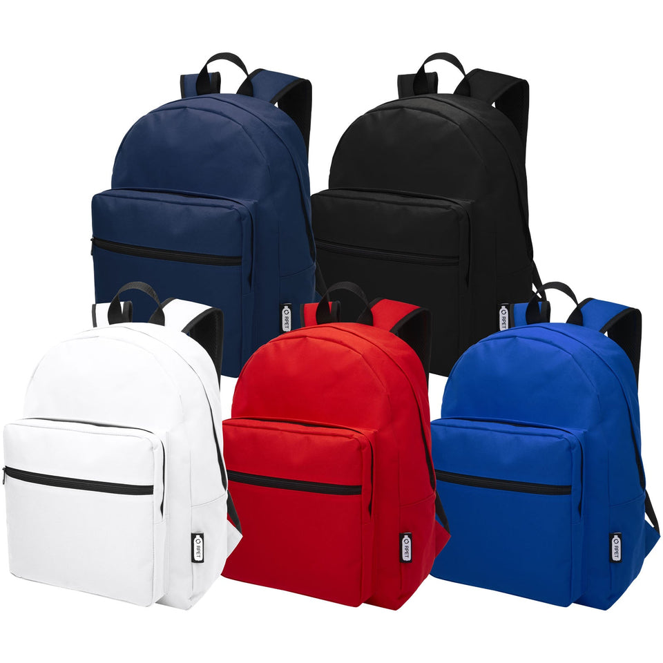 Zaino in RPET Retrend - 16L personalizzato con logo - Pubblienne
