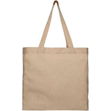 Tote bag con fondo ampio in tessuto riciclato 210 g/m² Pheebs - 13L personalizzato con logo - Pubblienne