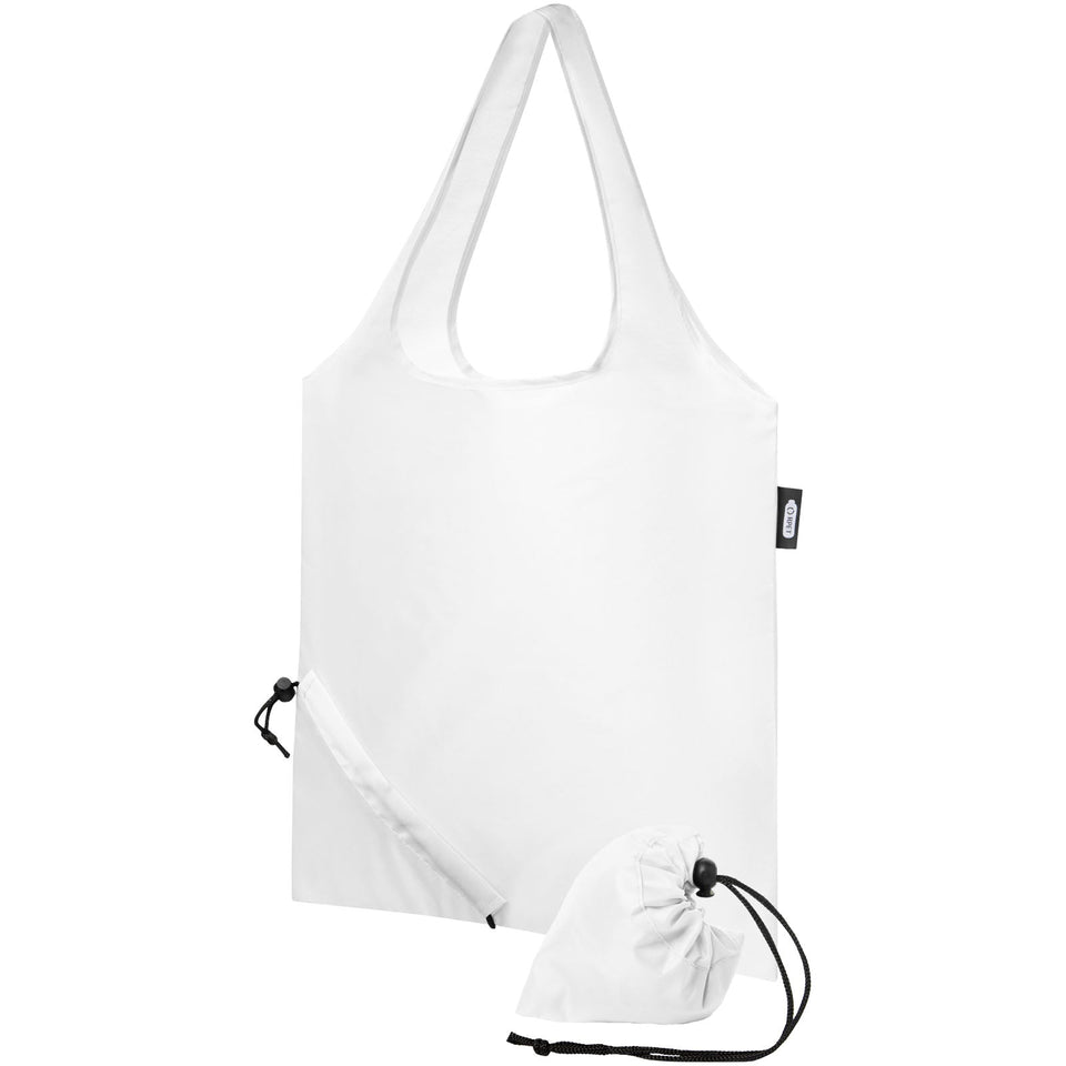 Tote bag pieghevole in RPET Sabia - 7L personalizzato con logo - Pubblienne