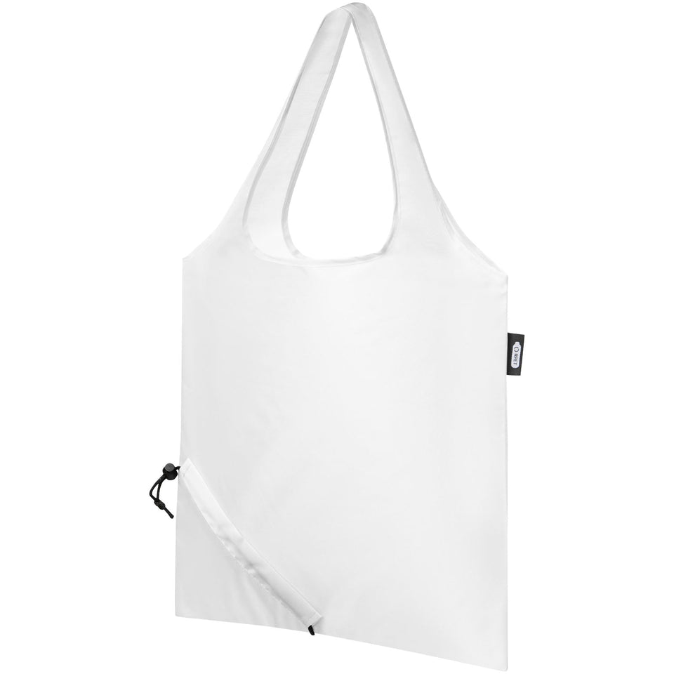 Tote bag pieghevole in RPET Sabia - 7L personalizzato con logo - Pubblienne