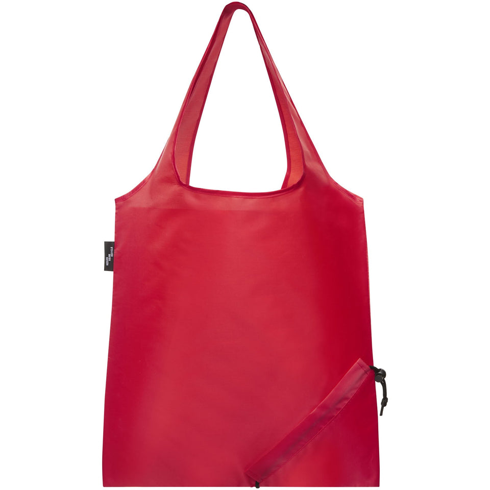 Tote bag pieghevole in RPET Sabia - 7L personalizzato con logo - Pubblienne