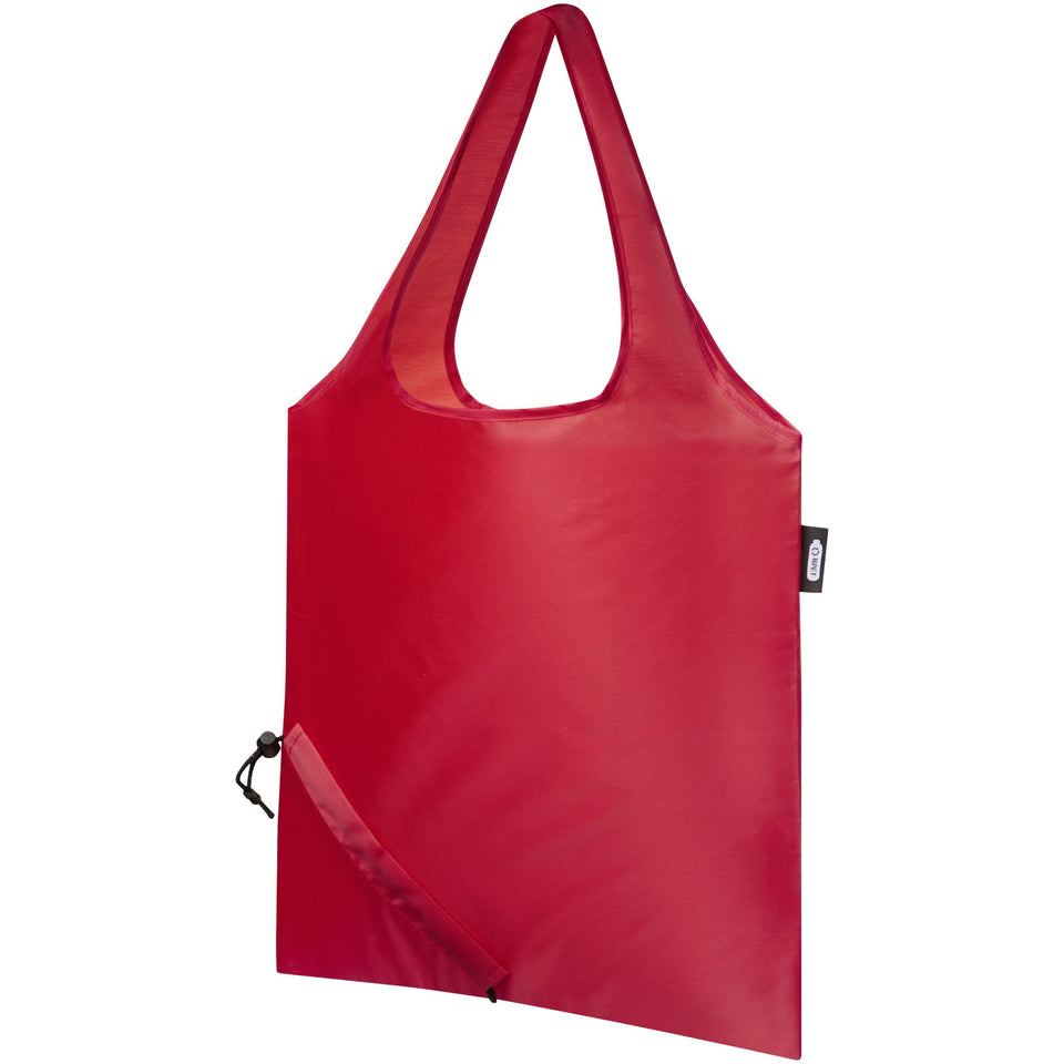 Tote bag pieghevole in RPET Sabia - 7L personalizzato con logo - Pubblienne
