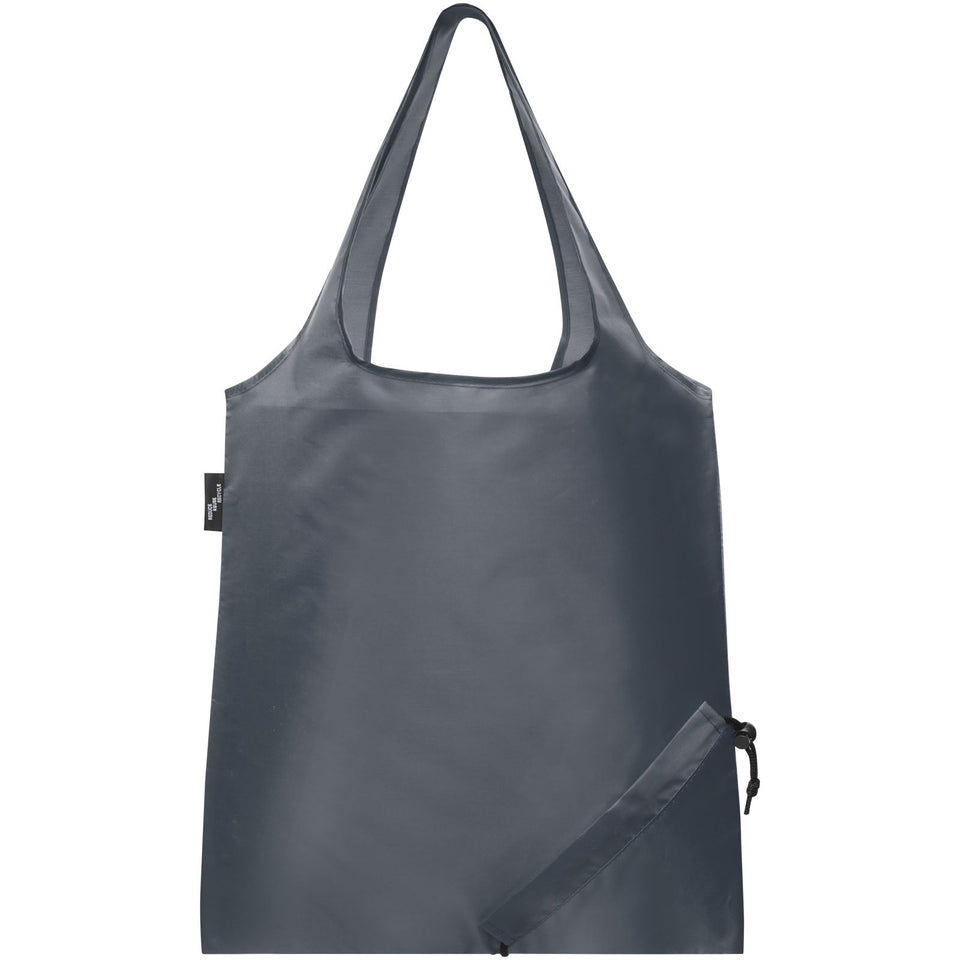 Tote bag pieghevole in RPET Sabia - 7L personalizzato con logo - Pubblienne