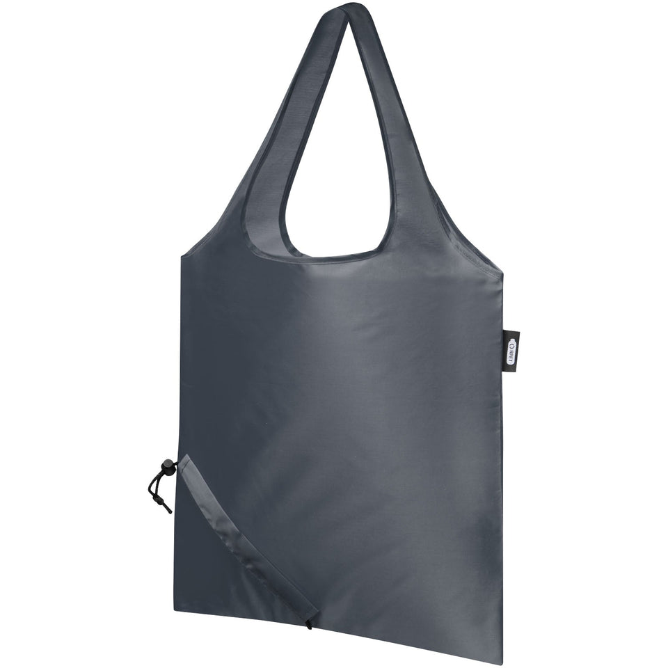 Tote bag pieghevole in RPET Sabia - 7L personalizzato con logo - Pubblienne