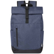 Zaino roll-up certificato GRS per portatile da 15,6" Hoss - 12L personalizzato con logo - Pubblienne