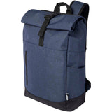 Zaino roll-up certificato GRS per portatile da 15,6" Libra - 12L personalizzato con logo - Pubblienne