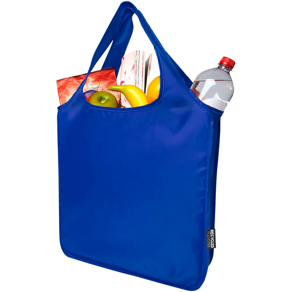 Tote bag pieghevole grande Ash in PET riciclato - 14L personalizzato con logo - Pubblienne