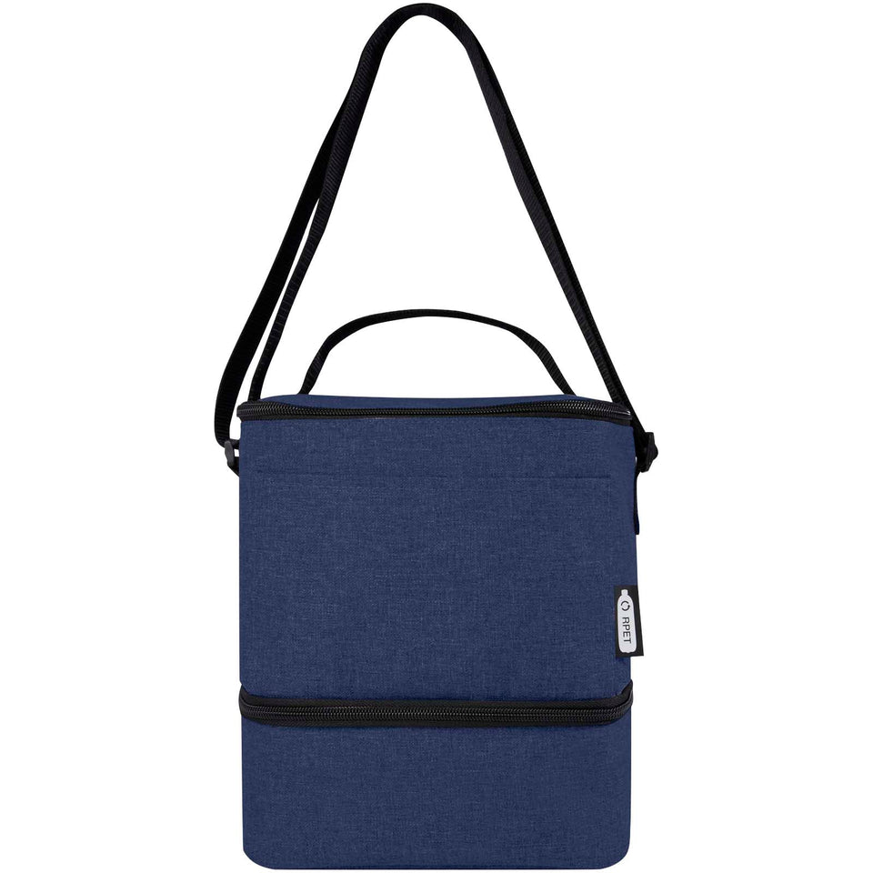 Borsa frigo portapranzo Tundra per 9 lattine in PET riciclato certificato GRS - 9L personalizzato con logo - Pubblienne
