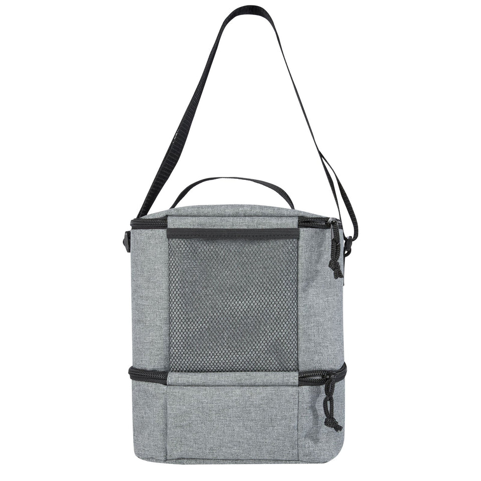 Borsa frigo portapranzo Tundra per 9 lattine in PET riciclato certificato GRS - 9L personalizzato con logo - Pubblienne
