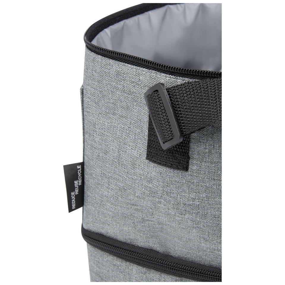 Borsa frigo portapranzo Tundra per 9 lattine in PET riciclato certificato GRS - 9L personalizzato con logo - Pubblienne