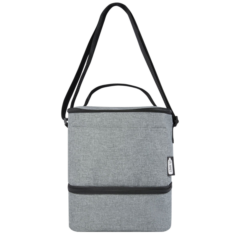 Borsa frigo portapranzo Tundra per 9 lattine in PET riciclato certificato GRS - 9L personalizzato con logo - Pubblienne