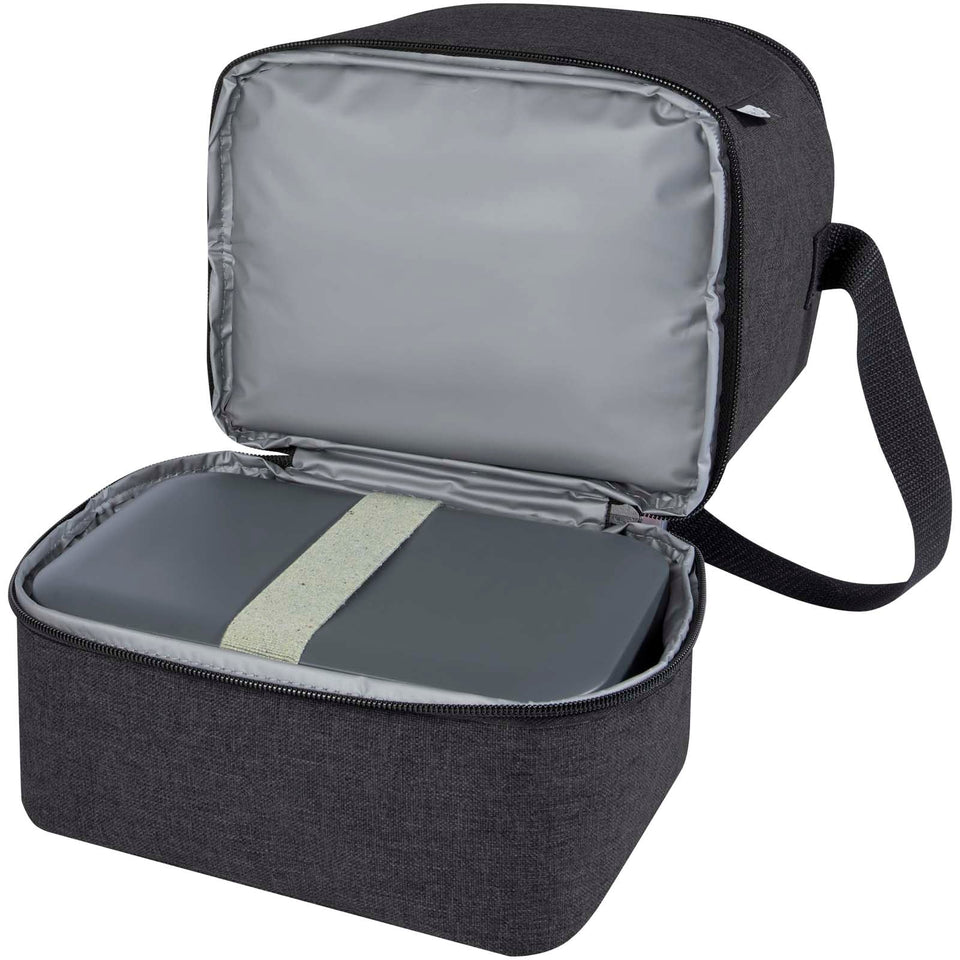 Borsa frigo portapranzo Tundra per 9 lattine in PET riciclato certificato GRS - 9L personalizzato con logo - Pubblienne