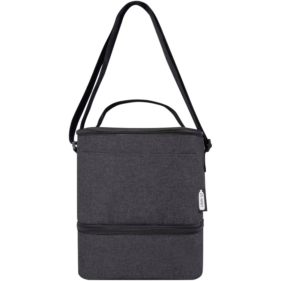 Borsa frigo portapranzo Tundra per 9 lattine in PET riciclato certificato GRS - 9L personalizzato con logo - Pubblienne