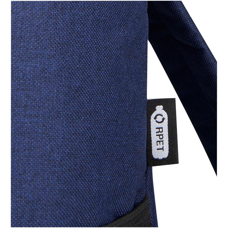 Zaino termico Tundra in PET riciclato certificato GRS - 12L personalizzato con logo - Pubblienne