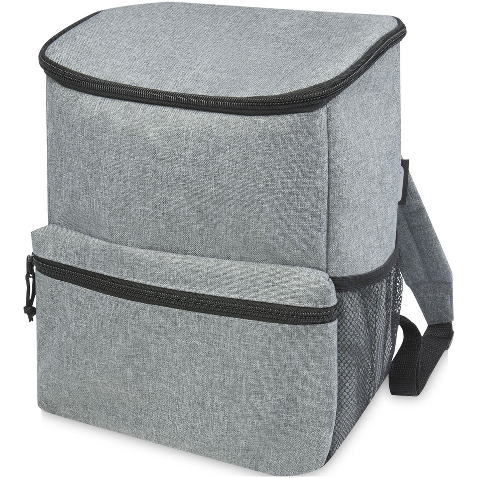Zaino termico Tundra in PET riciclato certificato GRS - 12L personalizzato con logo - Pubblienne
