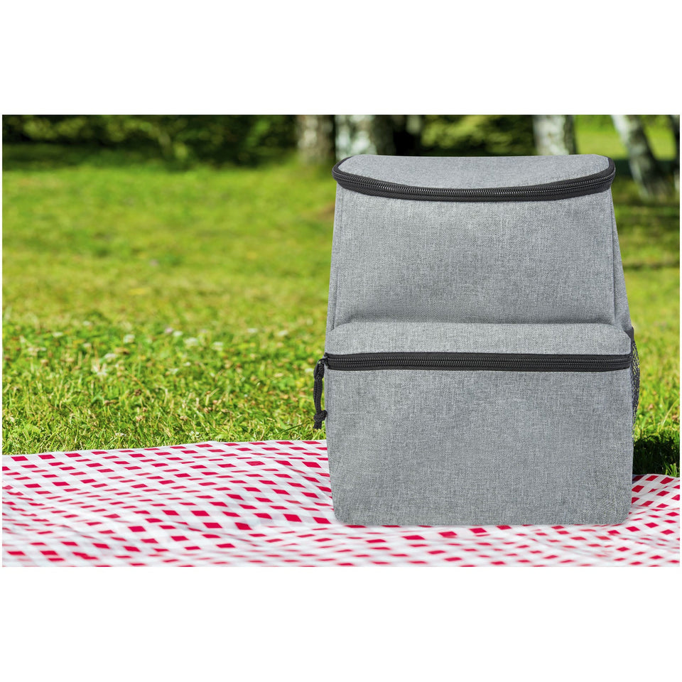 Zaino termico Tundra in PET riciclato certificato GRS - 12L personalizzato con logo - Pubblienne