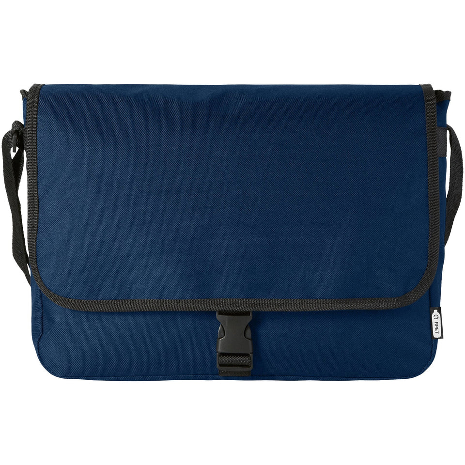 Borsa a tracolla Retrend in plastica riciclata - 6L personalizzato con logo - Pubblienne
