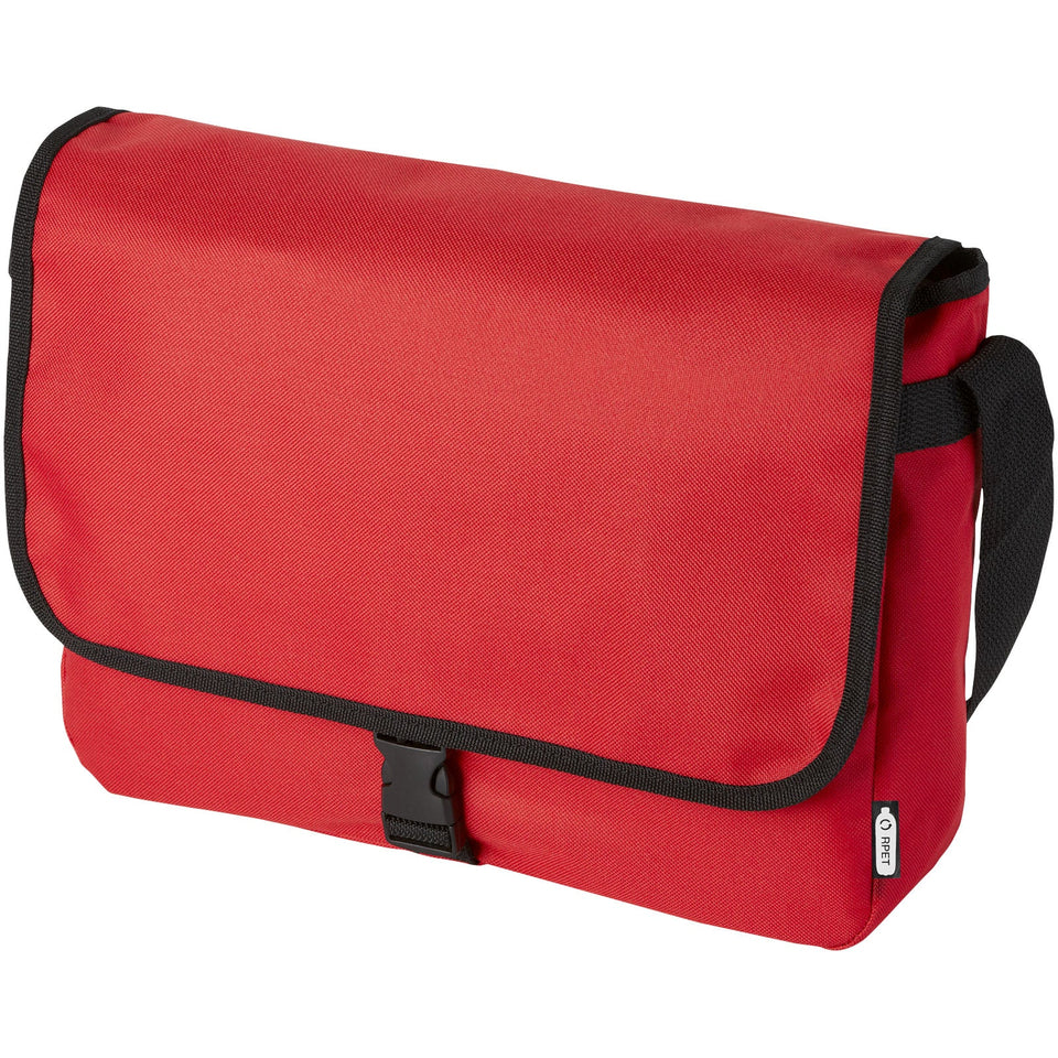 Borsa a tracolla Retrend in plastica riciclata - 6L personalizzato con logo - Pubblienne
