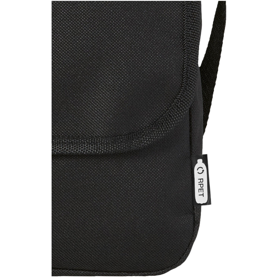 Borsa a tracolla Retrend in plastica riciclata - 6L personalizzato con logo - Pubblienne