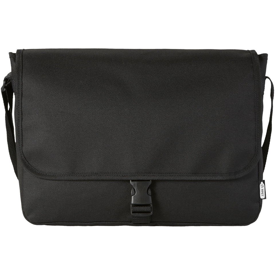 Borsa a tracolla Retrend in plastica riciclata - 6L personalizzato con logo - Pubblienne