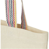Tote bag in cotone riciclato da 180 g/m² Rainbow - 5L personalizzato con logo - Pubblienne