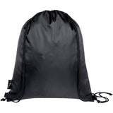 Borsa pieghevole con coulisse in materiale riciclato Ash - 7L personalizzato con logo - Pubblienne