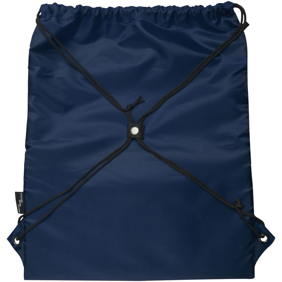 Borsa termica con coulisse in materiale riciclato Adventure - 9L personalizzato con logo - Pubblienne