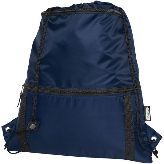 Borsa termica con coulisse in materiale riciclato Adventure - 9L personalizzato con logo - Pubblienne
