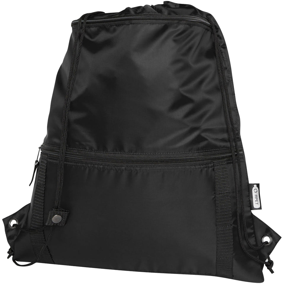 Borsa termica con coulisse in materiale riciclato Adventure - 9L personalizzato con logo - Pubblienne