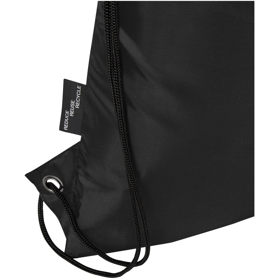 Borsa termica con coulisse in materiale riciclato Adventure - 9L personalizzato con logo - Pubblienne
