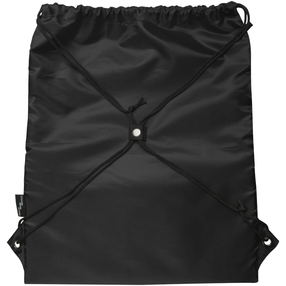 Borsa termica con coulisse in materiale riciclato Adventure - 9L personalizzato con logo - Pubblienne